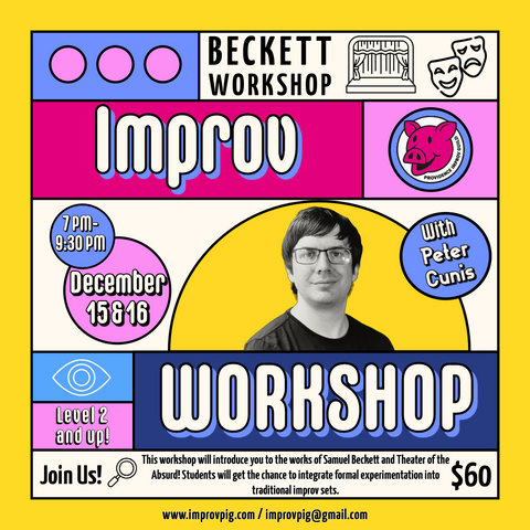 Improv of the Absurd with Peter Cunis!