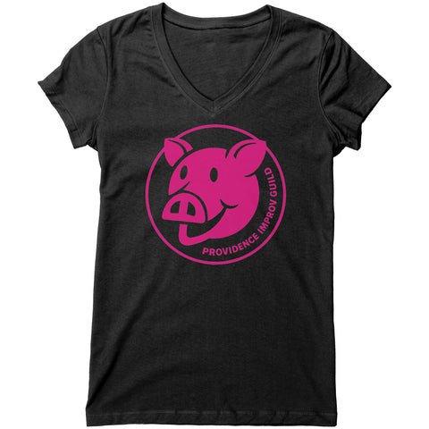 PIG Women's   V-Neck