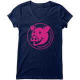 PIG Women's   V-Neck